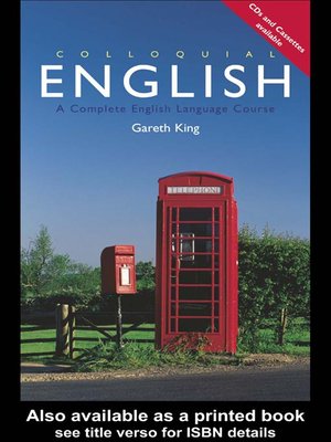 cover image of Colloquial English